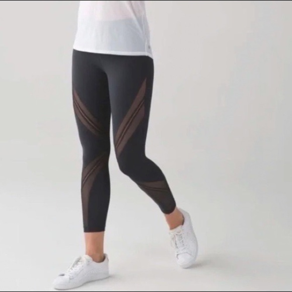 Lululemon High Times Metta Dark Grey Legging